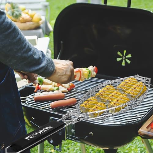Fish Grill Basket, Perfect for Grilling Whole Fish, Seafood, Vegetables - Image 6
