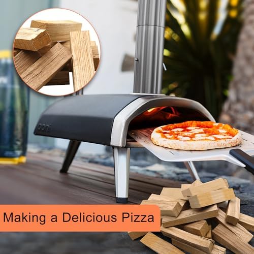 Pizza Oven Wood - Kiln-Dried Oak Wood for Pizza Ovens, 3.5-Inch Barkless Logs, Ideal for Ooni, Gozney, Solo Stove, and Other Wood-Fired Pizza Ovens, Grills, and Smokers - Approx. 10 lbs - Image 6