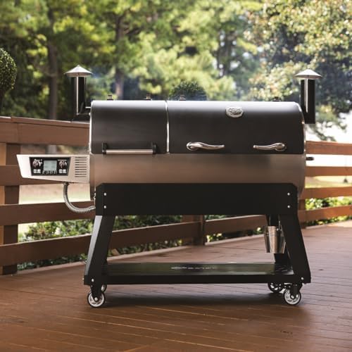 recteq DualFire 1200 Wood Pellet Smoker Grill, Wi-Fi Electric Pellet Grills, Dual Chambers for Hot and Fast + Low and Slow Cooking - Image 3