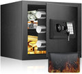 9.84'' H Home Safe Box, Small Safe with Fireproof Waterproof Bag by FOWORE