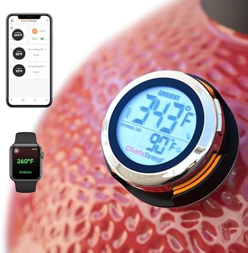 ProTemp S1 Patented Smart Grill Gauge Thermometer Hub Wi-Fi and Bluetooth for Weber Kamado Joe Grill Smoker Offset Replacement Accessories，Breezo Fan (Universal Version 0.3"Dia not for Big Green Egg) - Image 3