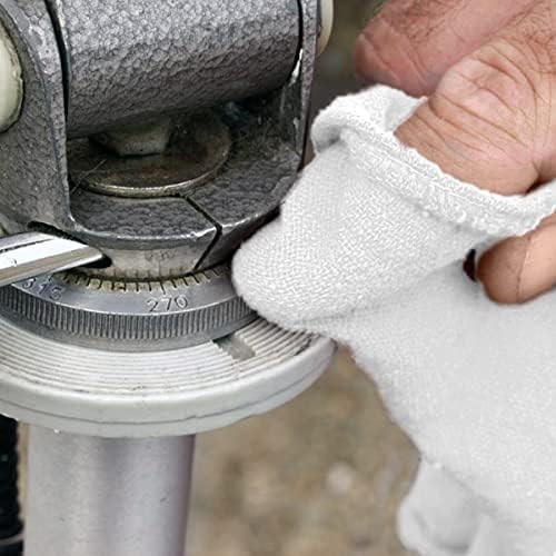 Avalon Towels Cotton Shop Rags – (Pack of 50) Size 12x14 Inches Cleaning Rags – Absorbent Shop Towels and Multipurpose Cleaning Towels for Automobiles, Industries, Garage and Homes (White) - Image 5