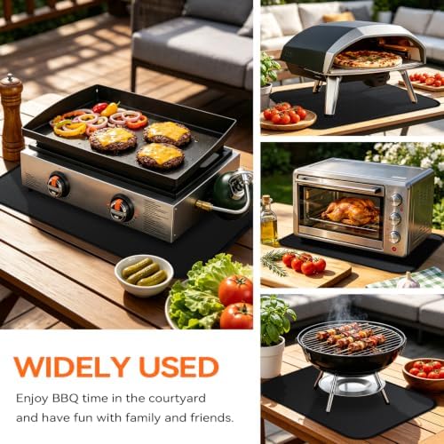 39"x25" Under Grill Mats for Blackstone Tabletop-[Fireproof] [Oil-proof] - Image 5