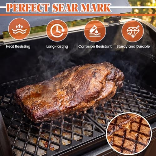 Cooking Grates for Traeger Woodridge Cast Iron Grill Grid TFB86MLH Accessories BBQ Replacement Parts Wood Pellet Smoker KIT0934 - Image 3