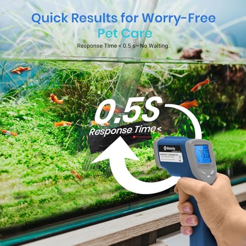 Etekcity Infrared Thermometer Laser Temperature Gun, -58°F~1130°F, Blue - Image 5