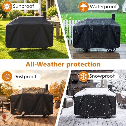Grill Cover for Oklahoma Joe’s Laredo Series 1100 Charcoal Grill - Image 6