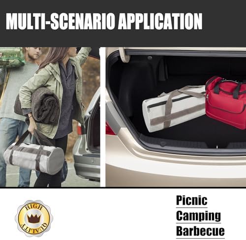 Grill Tool Storage Bag, Grill Accessories Storage, Grill Utensil Storage for Outdoor Camping Barbecue. Can Hold BBQ Tools up to 18", ‌‌Gifts for Men and Dad. - Image 3
