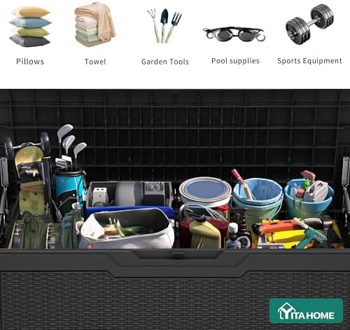 YITAHOME 80 Gallon Outdoor Storage Box - Image 3