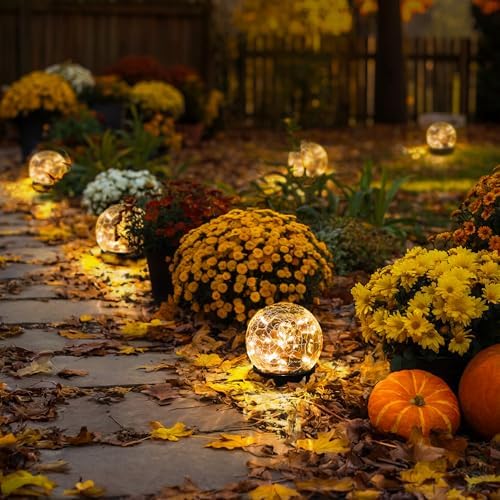 Solar Globe Lights Outdoor Waterproof-Solar Garden Lights 2 Pack - Image 5