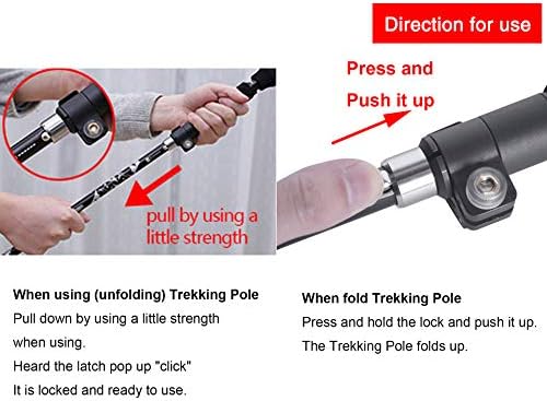 A ALAFEN 7075 Aluminum Collapsible Ultralight Trekking Pole - Image 6