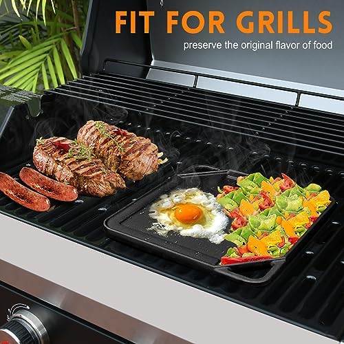 GGC Cast Iron Reversible Griddle - Image 6