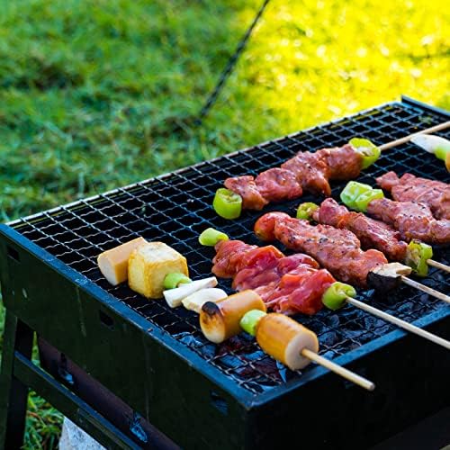 HARFINGTON Square BBQ Grill Net 12.6"x10.2" Stainless Steel Cross Wire Barbecue Mesh Mat for Baking Smoking Charcoal Grilling Roasting - Image 5
