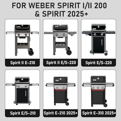 7637 Grill Grates for Weber Spirit E210 (2025 Models)17.5 Inch Grill Parts - Image 2