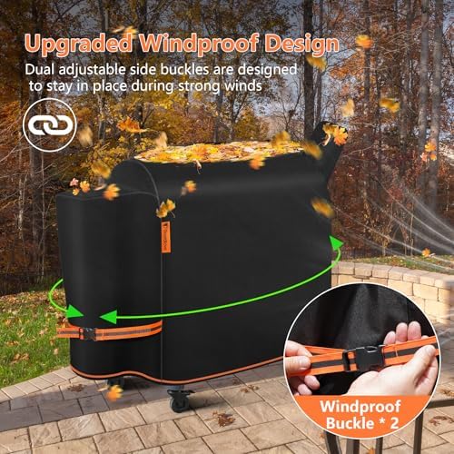 1000D Heavy Duty Grill Cover for Traeger Pro 34/780 Series - Image 6