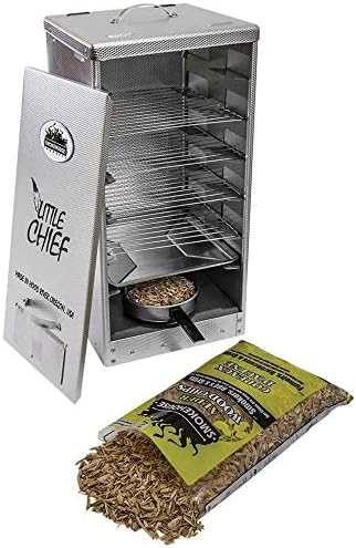 Smokehouse Little Chief Electric Smoker - Low to Mid Temperature Smoker for Fish, Jerky, Cheese, Sausage & Other meats, Smoke Up to 25 Pounds of Meat & Fish - Image 4