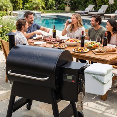 Utheer Grill Caddy with Hanging Cooler for Traeger, Weber, Pit Boss - Image 4