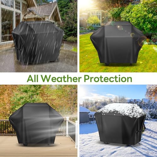 65 Inch Grill Cover for Outdoor Grill,Waterproof,Anti-UV&Fade Protection - Image 2