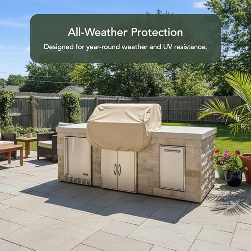 Covermates Classic Built-in Grill Cover - 42" Wx28 Dx14 H - Water Resistant - Image 3