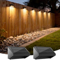 Solar Fence Lights Outdoor, 2 Pack Fence Lights Solar Powered RGB by Unknown