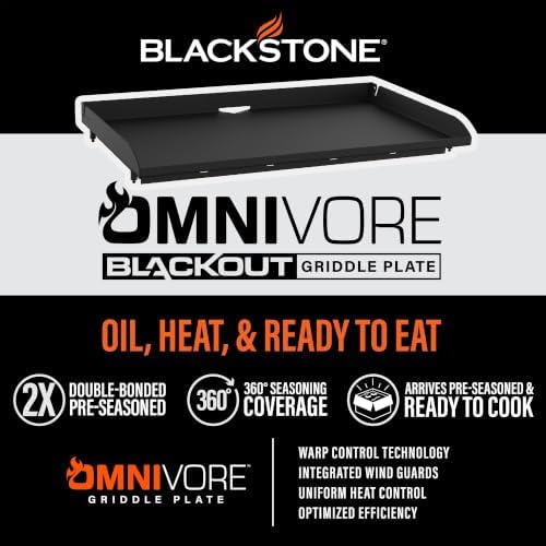 Blackstone OTG Tabletop Griddle with Hard Cover, Dual Heat Zones, 22 Inch - Image 5