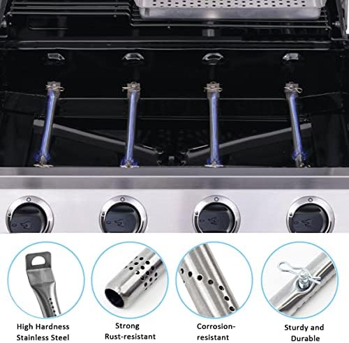 Grill Replacement Parts for Charbroil Performance 5 Burner 463448021 463450022 463451022, 4 Burner 463365021, 463366022 463352521, G325-0002-W1 Heat Plate, G327-2100-W1 Burner, Igniter, Crossover Tube - Image 6