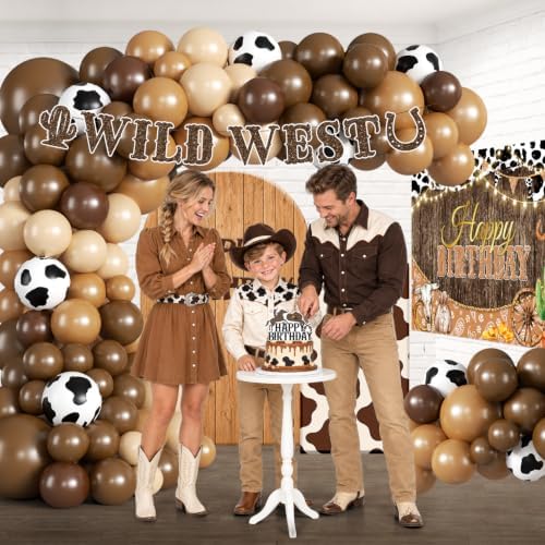 Cowboy Birthday Party Decorations, Western Theme Party Set Serves 20 - Image 4