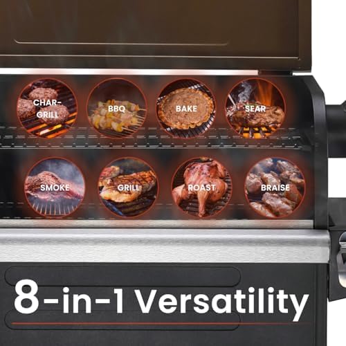 Z GRILLS 600D Wood Pellet Grill, 572 Sq In, PID 3.0 Controller, Bronze - Image 2