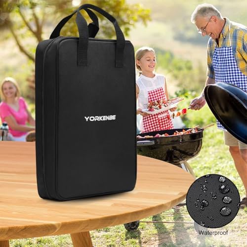 Camp Kitchen Organizer, High Capacity Camping Cooking Utensils Bag, with Hanging Hooks and Paper Towel Holder, Multi-pocket Waterproof Portable Storage for BBQ Outdoor Cooking Essentials - Image 5