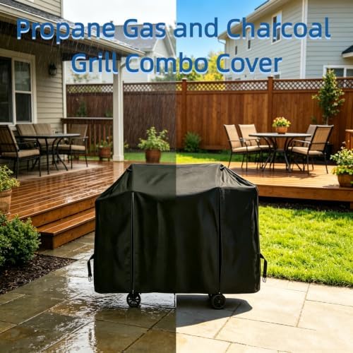 Propane Gas Grill Griddle Combo Cover for Sophia William for Royal Goumet - Image 7