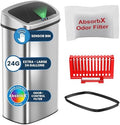 iTouchless Patented Large 24 Gallon Motion Sensor Trash Can | Odor Filter by Unknown