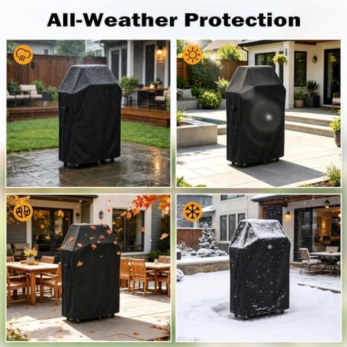 Grill Cover for KitchenAid 2-Burner Gas Grills, 28x19x44 - Image 5