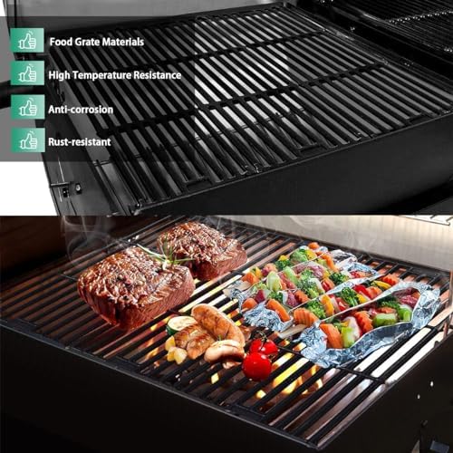 13 x 17 Cast Iron Cooking Grate for Nexgrill 4 Burner 720-0830H 720-0783E Expert 720-0789H 720-0789C, 5 Burner 720-0888N 720-0888S, 17 Inch Grids Replacement for Kenmore 41516106210 Uniflame GBC981 - Image 6