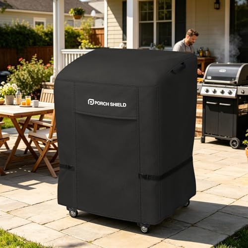 Porch Shield Waterproof Outdoor BBQ Grill Cover 32 inch, Black - Image 7
