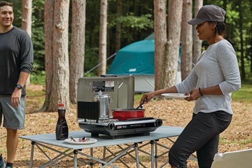Coleman Tabletop 2-in-1 Grill & Stove, 2 Adjustable Burners, 20,000 BTUs - Image 4