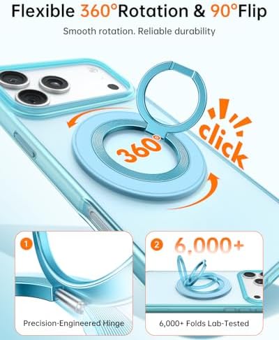 SYNCWIRE for MagSafe Phone Grip, Magnetic Phone Ring Holder Stand Kickstand - Image 3