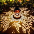 Hummingbird Solar Lanterns Outdoor Waterproof Hanging Solar Lights Hummingbird Gifts for Women Men Mom Metal Bird Decorative LED Lanterns for Yard, Patio, Lawn, Pathway, Landscape, Garden Decor by TIGGSY