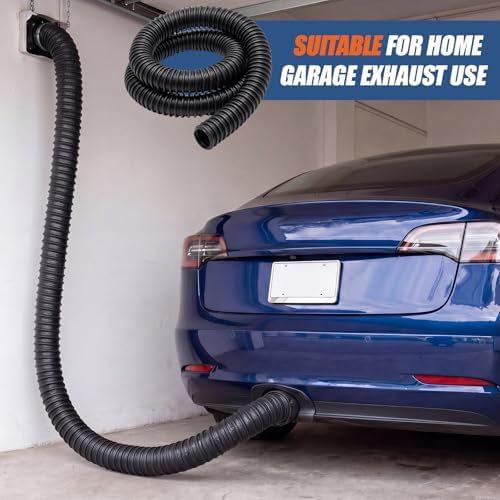 4" ID x 11' Length Car Exhaust Hose for Garage - Image 6