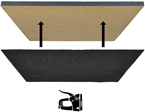 Gun Storage Solutions Rifle Rods Starter Kit with Shelf Liner Gun Organizer System Store More Guns Easy Access for Safety with Nylon Woven Loop Fabric - Image 3