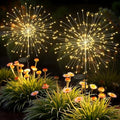 2Pack Solar Lights Outdoor, 120LED Firework Lights by Suncket