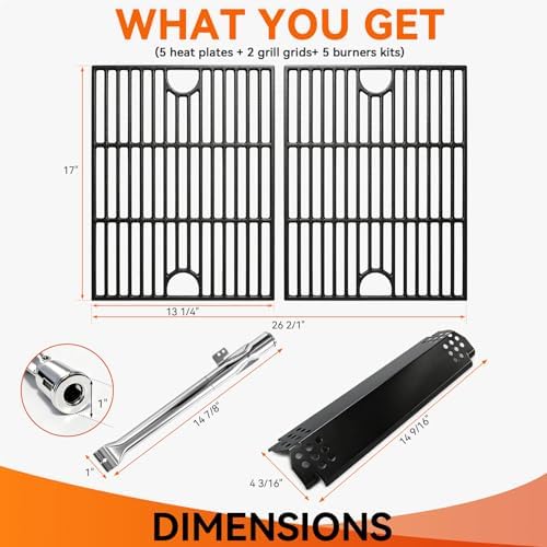 720-0888N Parts for Nexgrill 5 Burner 720-0888 720-0888A Grill Replacement - Image 6