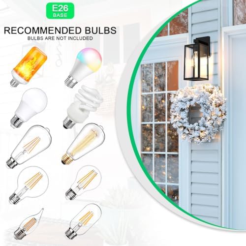 MAXvolador Outdoor Wall Light Fixtures, Exterior Waterproof Wall Lanterns - Image 3