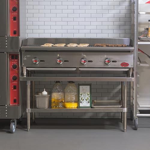 Kratos 48" Commercial Gas Charbroiler Countertop 4-Burner Grill - Image 3