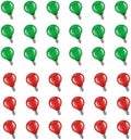 GvvooHome G40 Colored LED Outdoor String Bulbs for Christmas, 36 Pack by GvvooHome
