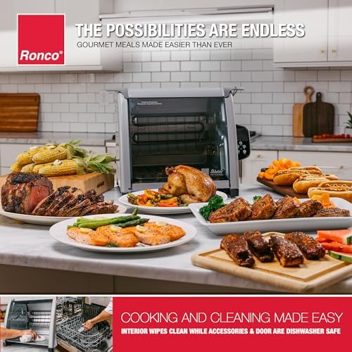Ronco 6000 Platinum Digital Countertop Rotisserie Oven, 12-lb Capacity - Image 5