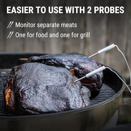 TempPro TempSync 650 ft Bluetooth Meat Thermometer with 2 Probes for Grill - Image 4