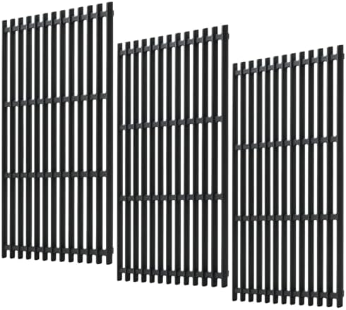 463242716 17" Cast Iron Grill Grates for Charbroil TRU Infrared 4 Burner 463255020 463257520 463276016 466242715 466242716, G533-0009-W1 Cooking Grates, Grill Replacement Part for Nexgrill 720-0882A by COGRICHBF