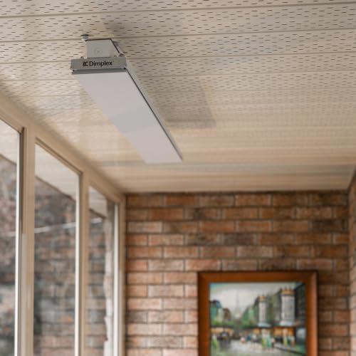 Dimplex DLW Wall/Ceiling Radiant Patio Heater - 3200W - White, 240V - Image 2