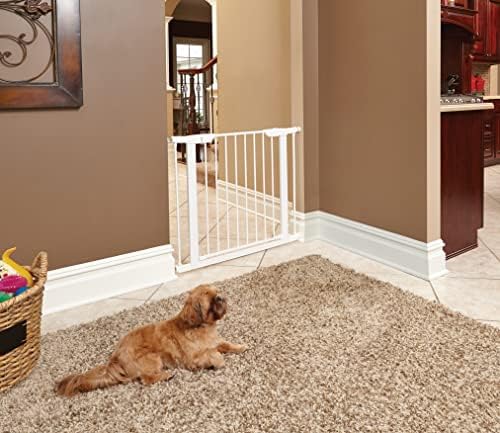 Midwest Homes 39-Inch Walk-Thru Steel Dog Gate, Expands to 38" - Image 2