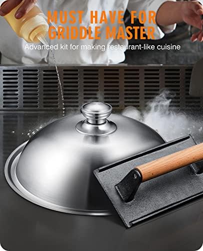 Homenote Griddle Accessories Kit for Blackstone with Dome and Burger Press - Image 5