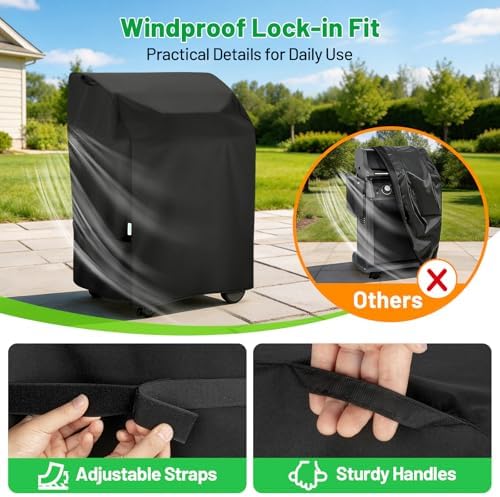 2 Burner Gas Grill Cover 32 Inch, Heavy Duty Waterproof - Image 5